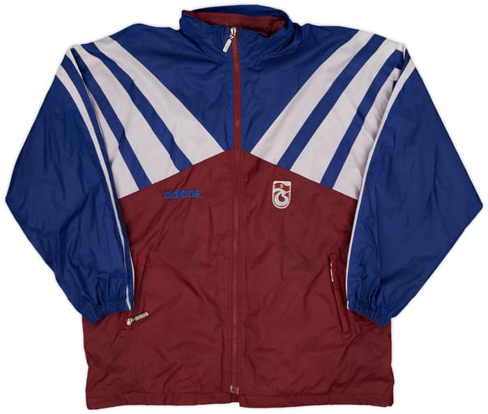 1997-98 Trabzonspor adidas Hooded Rain Jacket - 7/10 - (XXL)