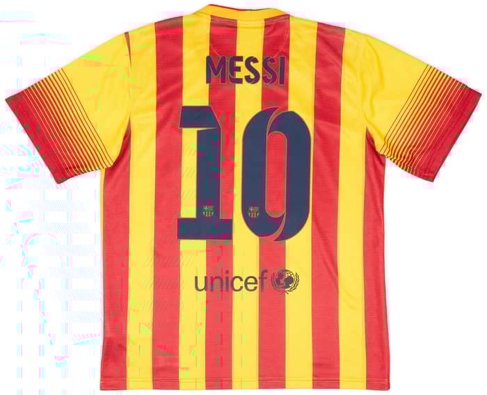 2013-15 Barcelona Away Shirt Messi #10 - 7/10 - (M)