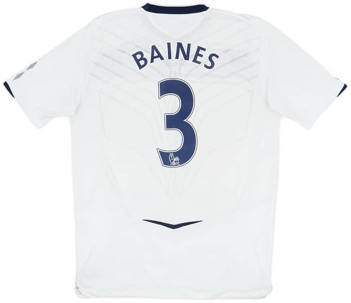 2008-09 Everton Away Shirt Baines #3 - 6/10 - (L)