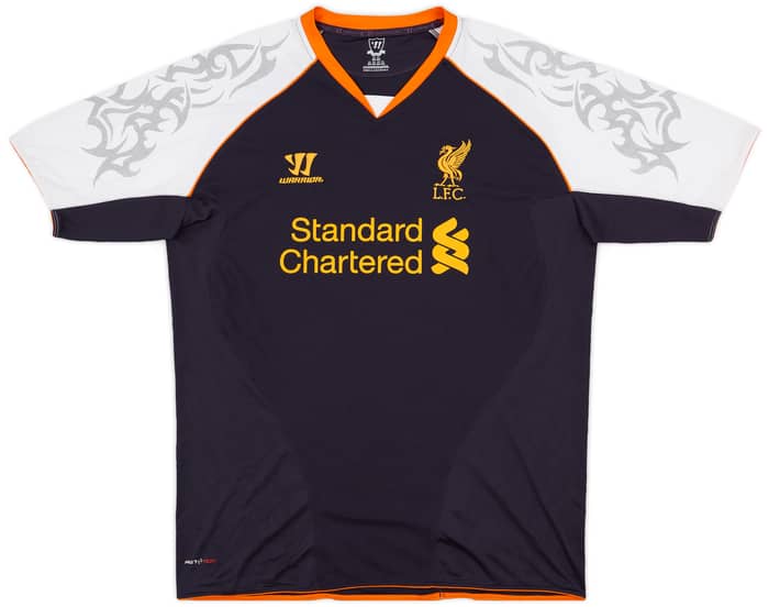 2012-13 Liverpool Third Shirt Gerrard #8 - 9/10 - (XL)