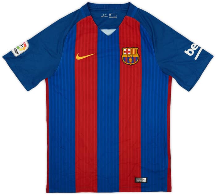 2016-17 Barcelona Home Shirt Messi #10 - 8/10 - (S)