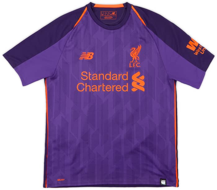 2018-19 Liverpool Away Shirt Virgil #4 - 8/10 - (S)