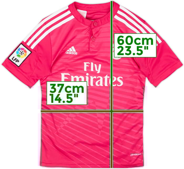 2014-15 Real Madrid Away Shirt - 7/10 - (M.Boys)