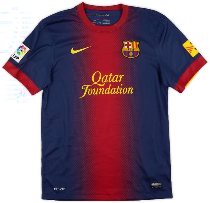 2012-13 Barcelona Home Shirt Messi #10 - 8/10 - (S)