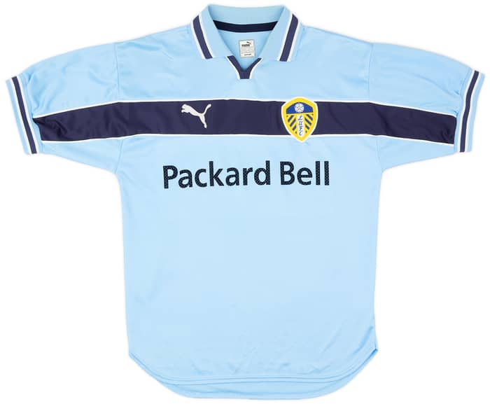 1999-00 Leeds United Away Shirt Haaland #4 - 8/10 - (S)