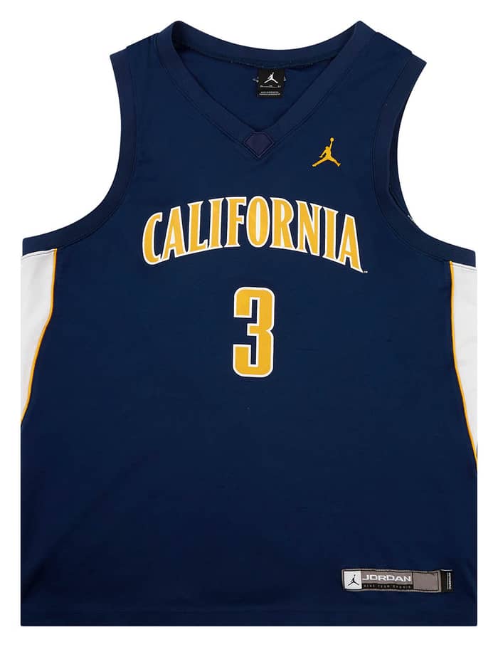 2009-10 California Golden Bears Randle #3 Jordan Jersey (Away) XL