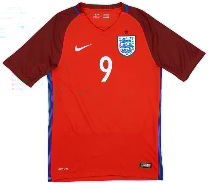 2016-17 England Away Shirt Kane #9 - 9/10 - (S)