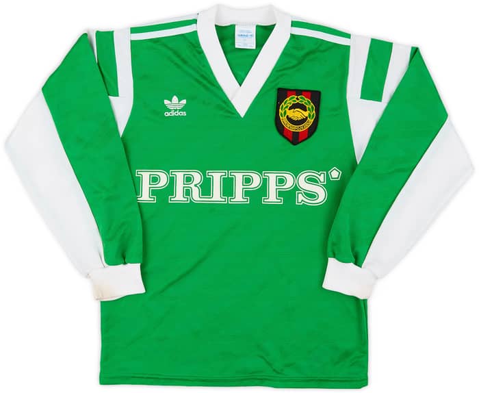 1990-92 Brommapojkarna Away L/S Shirt #7 - 8/10 - (L.Boys)