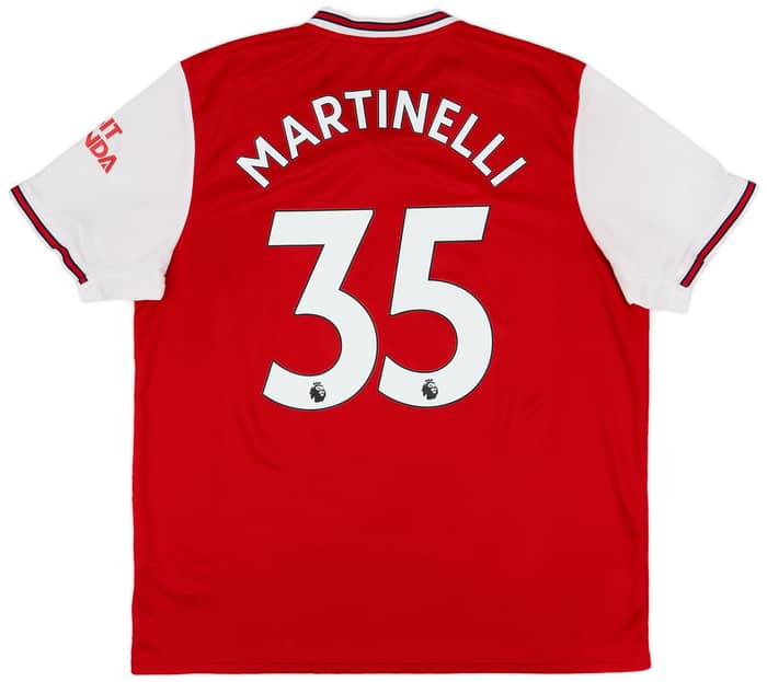 2019-20 Arsenal Home Shirt Martinelli #35 - 6/10 - (XL)
