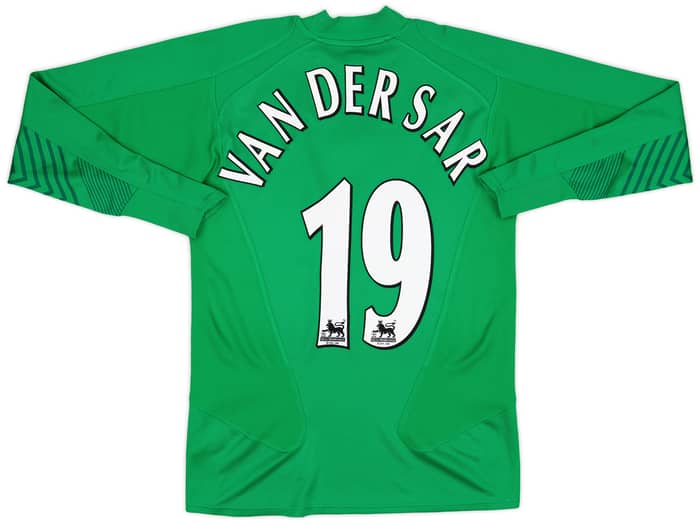2005-06 Manchester United GK Shirt Van Der Sar #19 - 6/10 - (S)