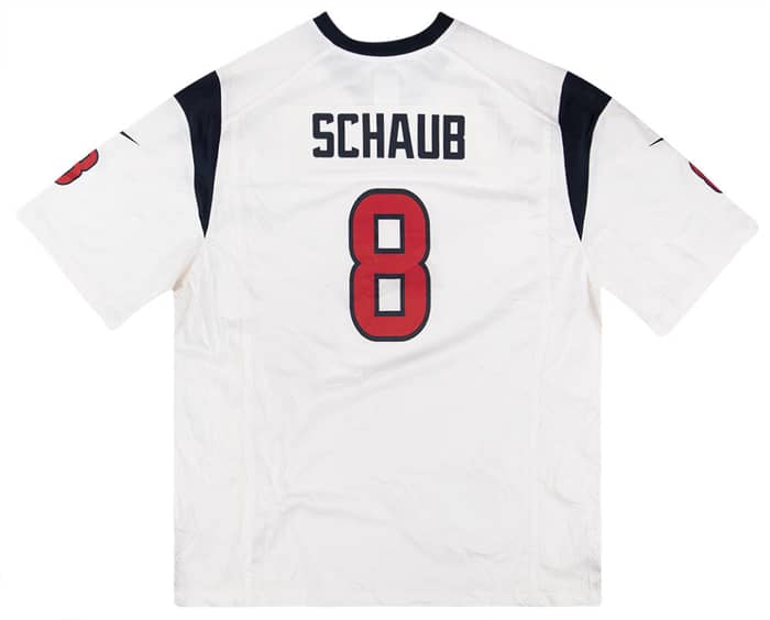 2012-13 Houston Texans Schaub #8 Nike Game Jersey (Away) Y