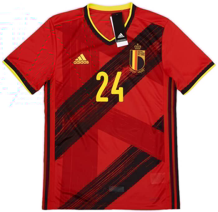 2020-21 Belgium Home Shirt Trossard #24 (S)