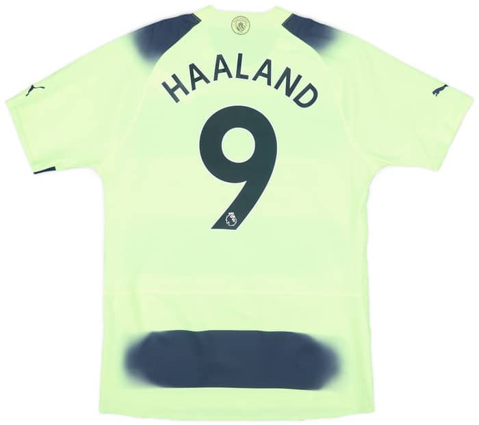 2022-23 Manchester City Player Issue Third Shirt Haaland #9 (M)