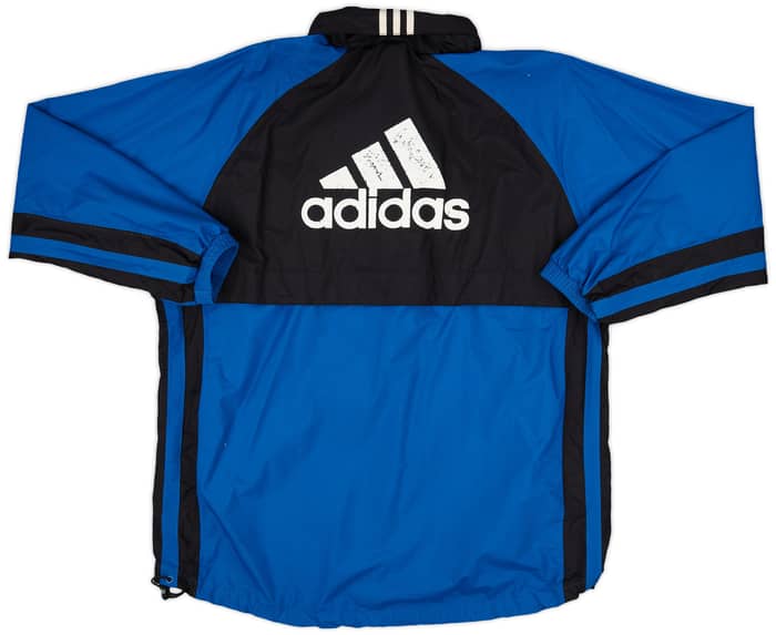 1996-97 Schalke adidas Hooded Rain Jacket - 5/10 - (XL)