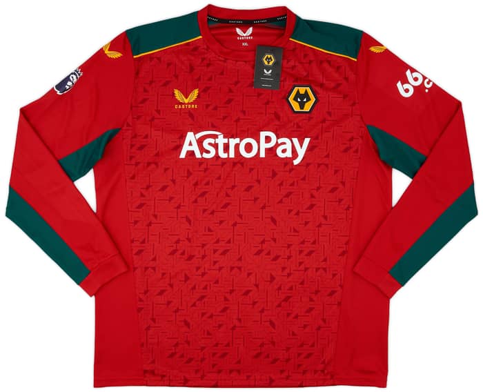 2023-24 Wolves Away L/S Shirt Neto #7 (XXL)