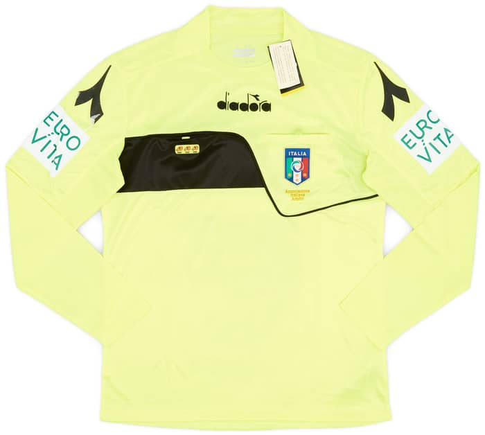 2018-19 Italy Diadora Referee L/S Shirt (M)