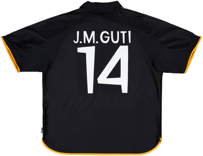 1999-00 Real Madrid adidas Reissue Away Shirt J.M.Guti #14
