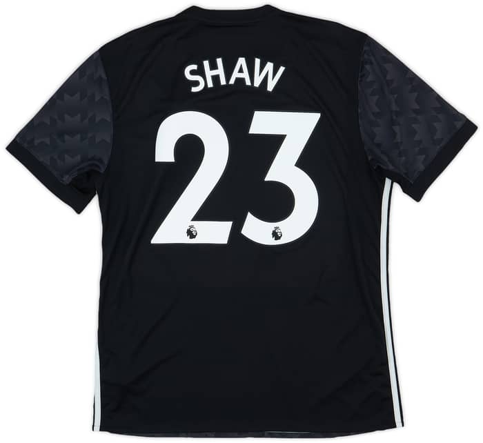 2017-18 Manchester United Away Shirt Shaw #23 - 7/10 - (L)