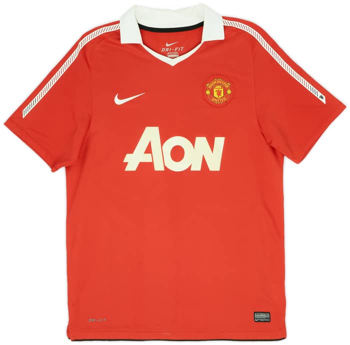 2010-11 Manchester United Home Shirt Rooney #10 - 5/10 - (M)