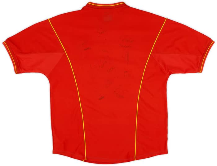 2000-01 Lens Signed Home Shirt - 4/10 - (M)