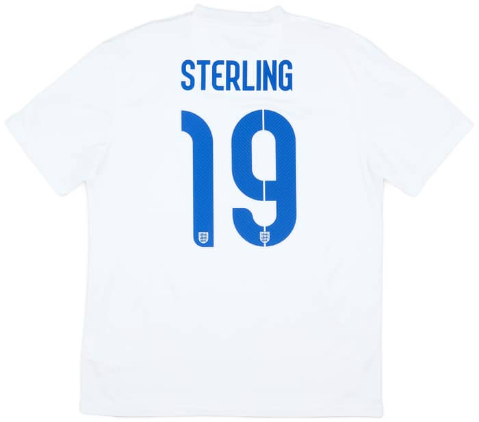 2014-15 England Home Shirt Sterling #19 - 9/10 - (L)
