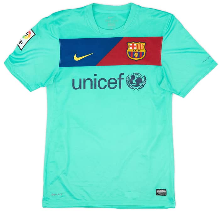 2010-11 Barcelona Away Shirt Messi #10 - 9/10 - (S)
