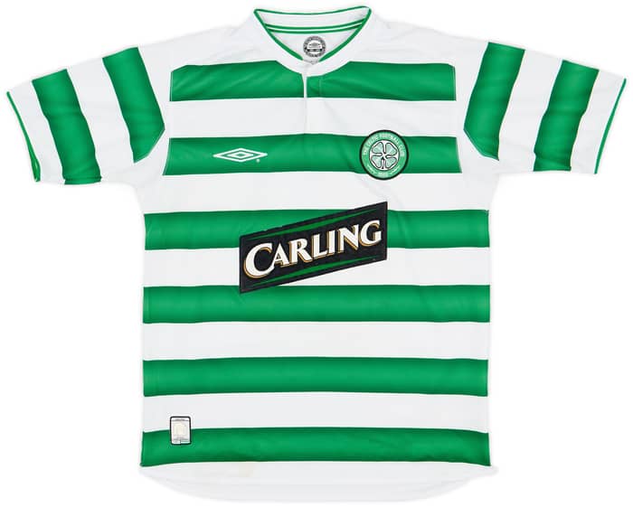 2003-04 Celtic Home Shirt Lennon #18 - 6/10 - (L)