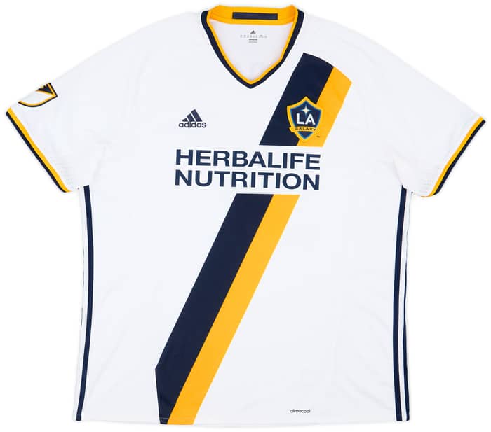 2016-17 LA Galaxy Home Shirt Van Damme #37 - 10/10 - (XXL)