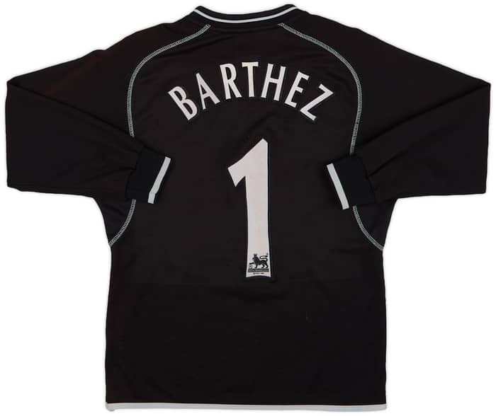 2000-02 Manchester United GK Shirt Barthez #1 - 6/10 - (L.Boys)