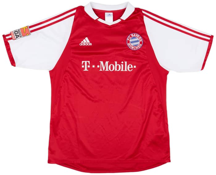 再再販！ Bayern 2003-04 Munich (XL.Boys) - 5/10 - #10 Makaay Shirt Home ウェア