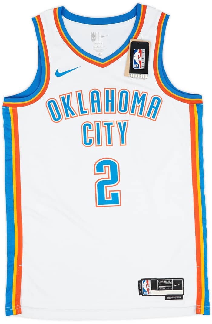 2019-23 Oklahoma City Thunder Shai #2 Nike Swingman Jersey (Home) S - W/Tags