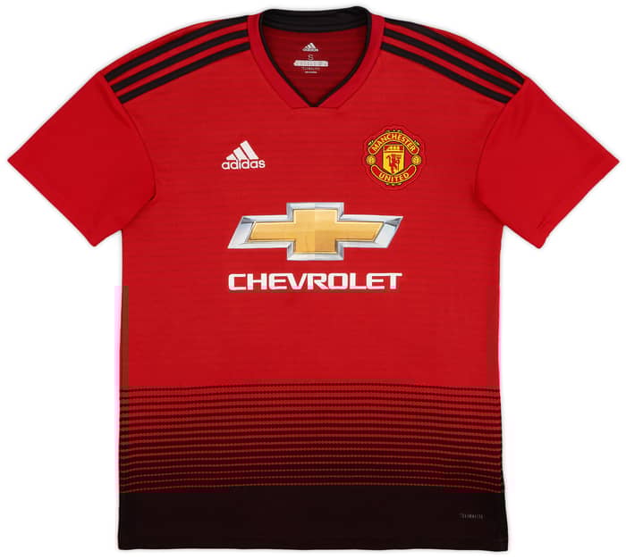 2018-19 Manchester United Home Shirt Shaw #23 - 8/10 - (S)