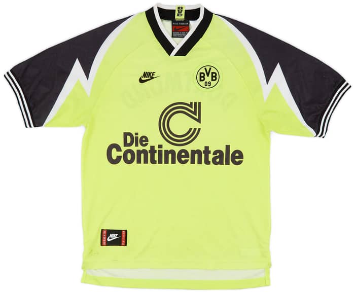 1995-96 Borussia Dortmund Home Shirt - 7/10 - (S)