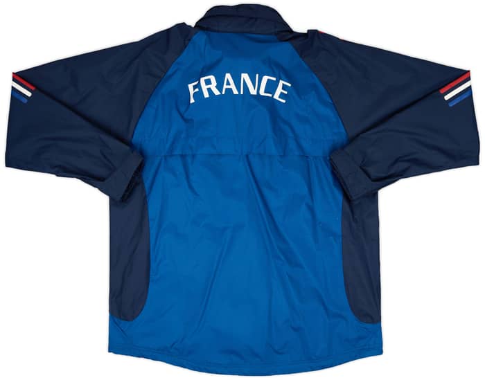 Team France Soccer Jersey - 2002 Home Jersey by Adidas