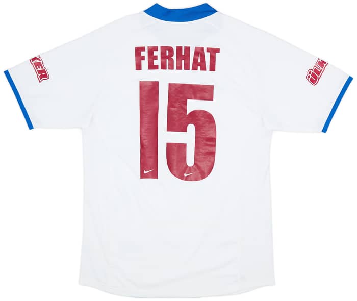 2009-10 Trabzonspor Away Shirt Ferhat #15 - 8/10 - (S)