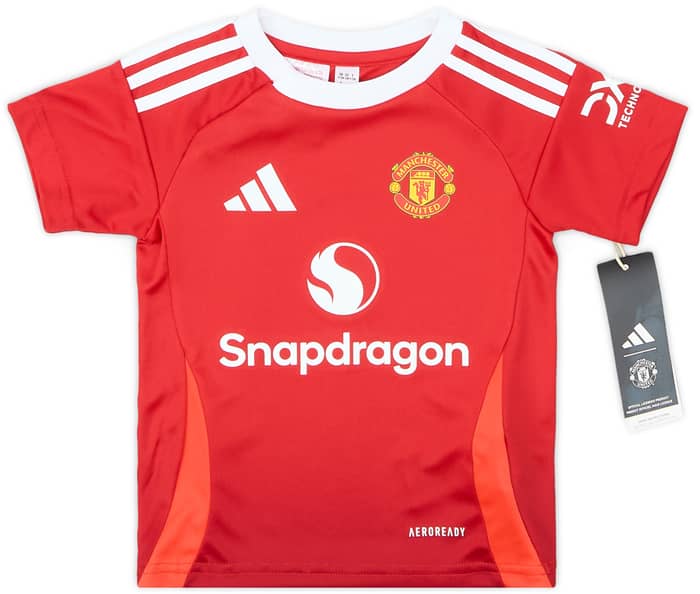 2024-25 Manchester United Home Shirt & Shorts Kit (BABY)
