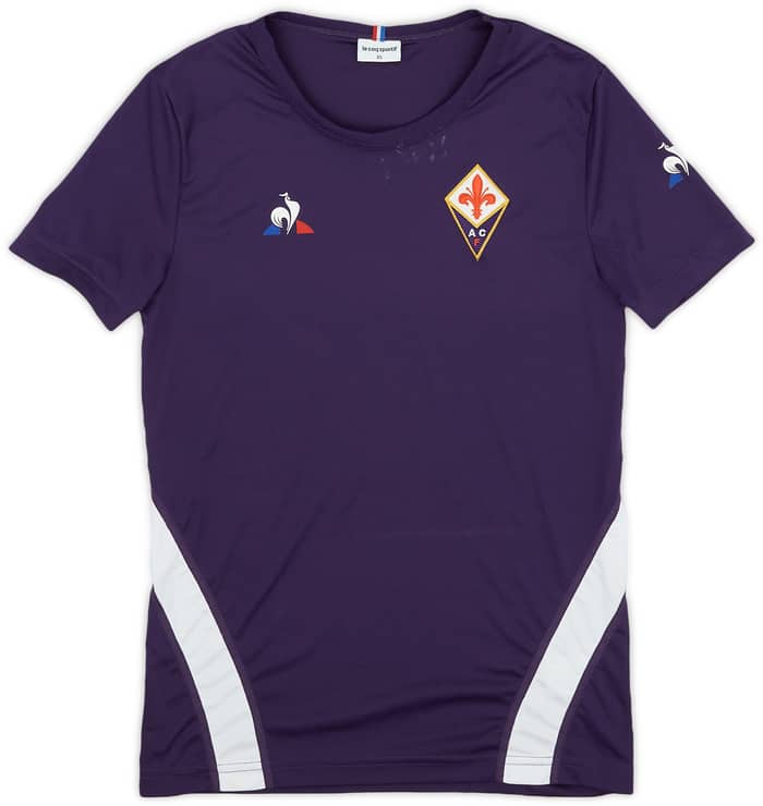 2017-18 Fiorentina Le Coq Sportif Training Shirt - 5/10 - (XS)