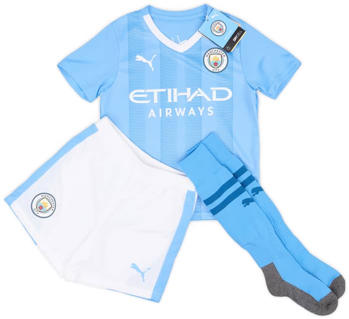 2023-24 Manchester City Home Full Kit (Little Kids)