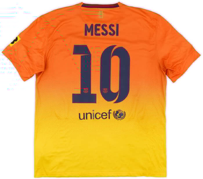2012-13 Barcelona Away Shirt Messi #10 - 8/10 - (L)