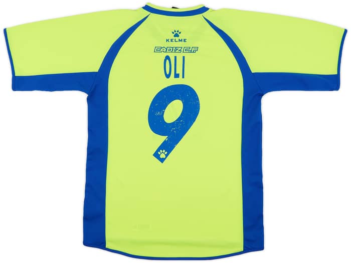 2004-05 Cadiz Kelme Training Shirt Oli #9 - 5/10 - (S)