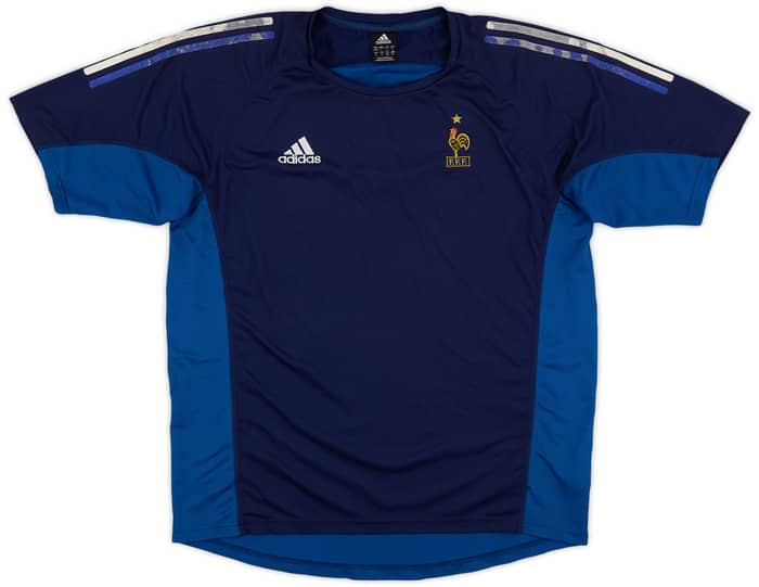 2003-04 France adidas Training Shirt - 5/10 - (XL)