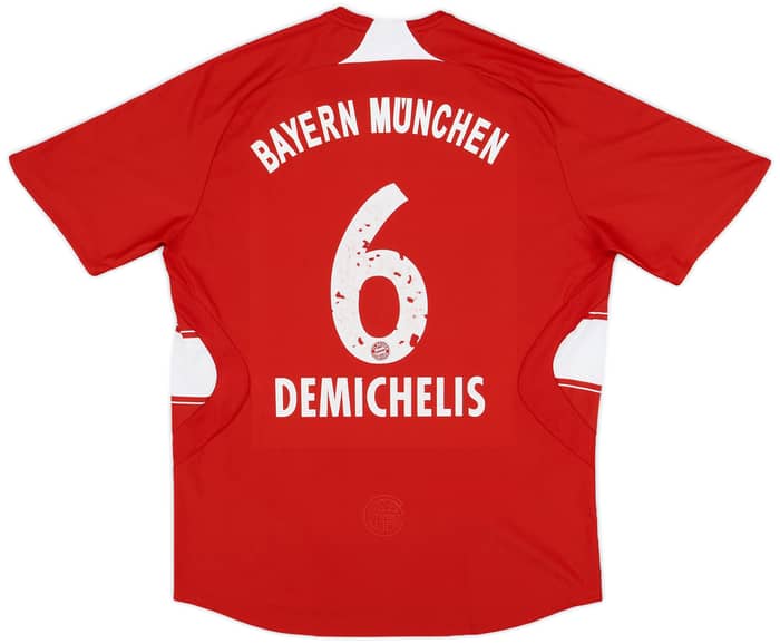 2007-08 Bayern Munich Home Shirt Demichelis #6 - 5/10 - (L)