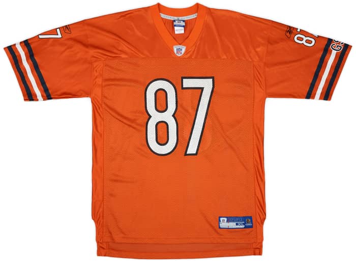 2005-06 Chicago Bears Muhammad #87 Reebok On Field Alternate Jersey - 8/10 - (XL)
