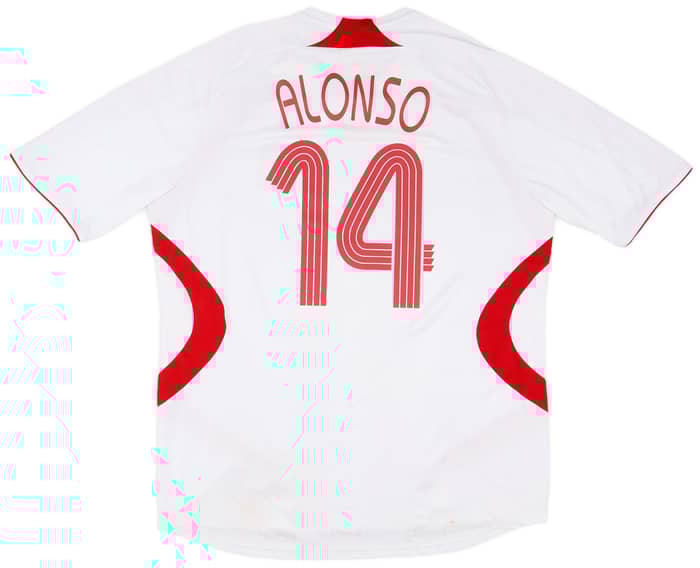 2007-08 Liverpool Away Shirt Alonso #14 - 6/10 - (XL)
