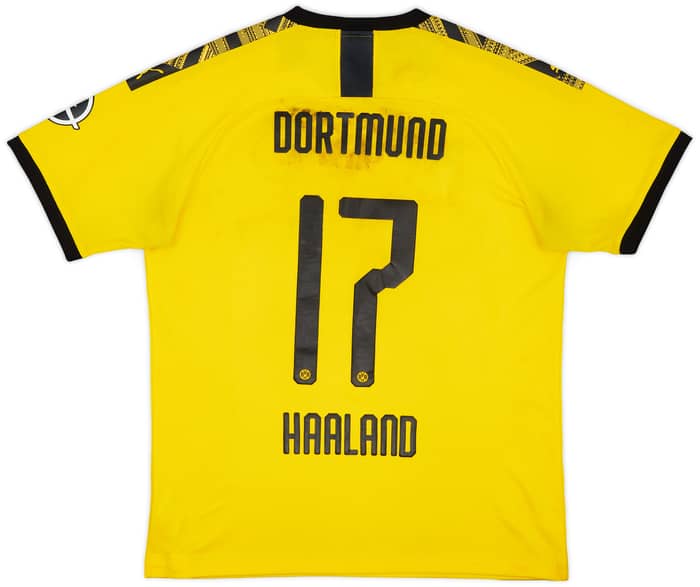 2019-20 Borussia Dortmund Home Shirt Haaland #17 - 5/10 - (L)