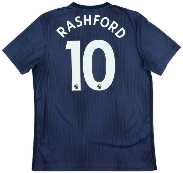 2018-19 Manchester United Third Shirt Rashford #10 - 9/10 - (L)