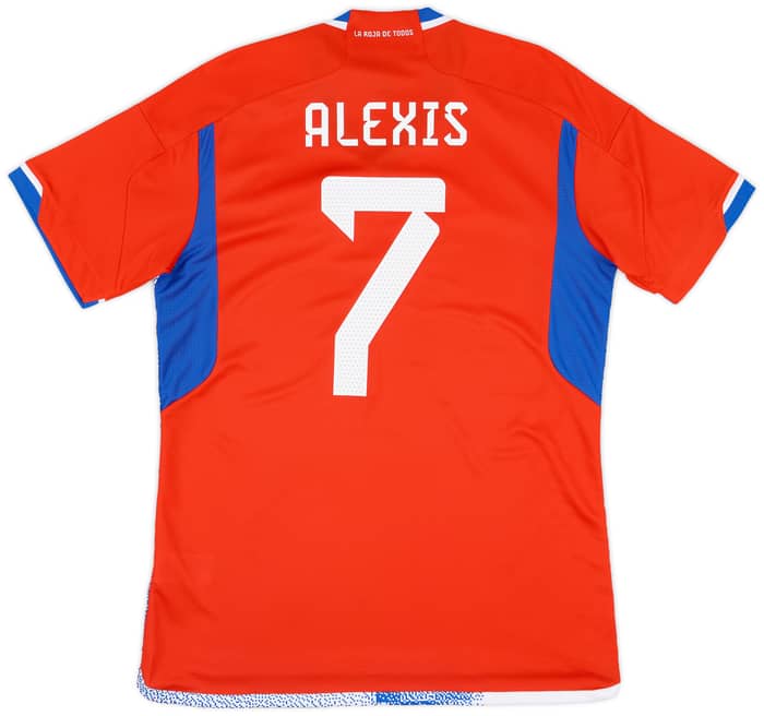 2022-23 Chile Home Shirt Alexis #7