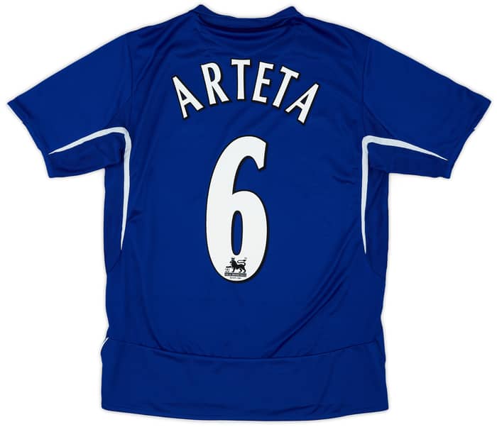 2005-06 Everton Home Shirt Arteta #6 - 8/10 - (M)