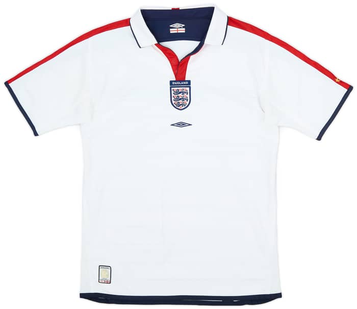 2003-05 England Home Shirt - 6/10 - (XL.Boys)