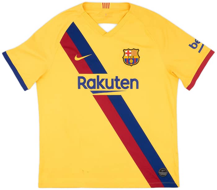 2019-20 Barcelona Away Shirt Messi #10 - 6/10 - (XL)